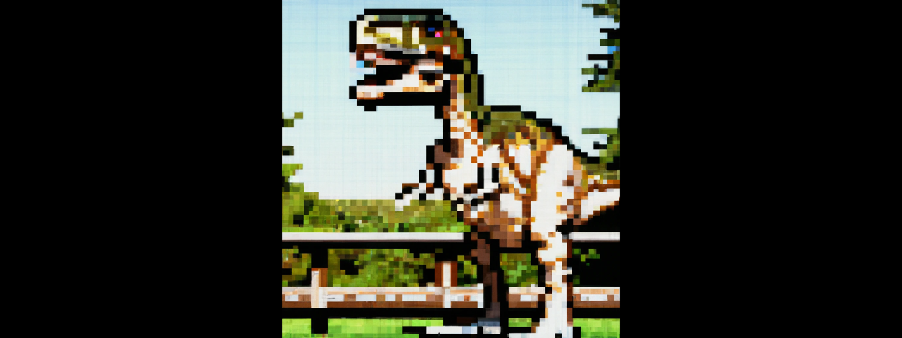Evolve, Die, Repeat pixel-art creature